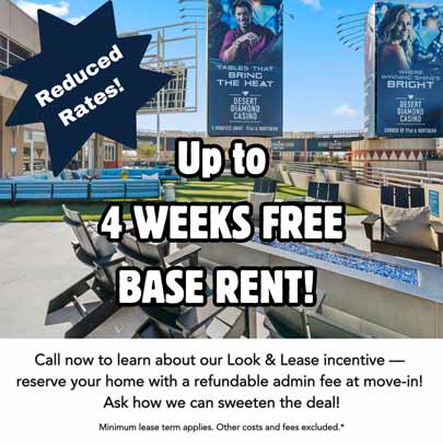 Reduced Rates! 4 WEEKS FREE BASE RENT!